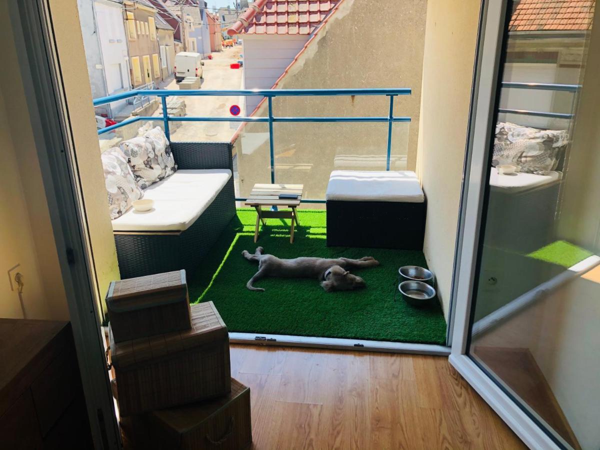 Fl'Heurt De Mer Appartement Au Pied De La Plage, Vue Mer Le Portel Esterno foto