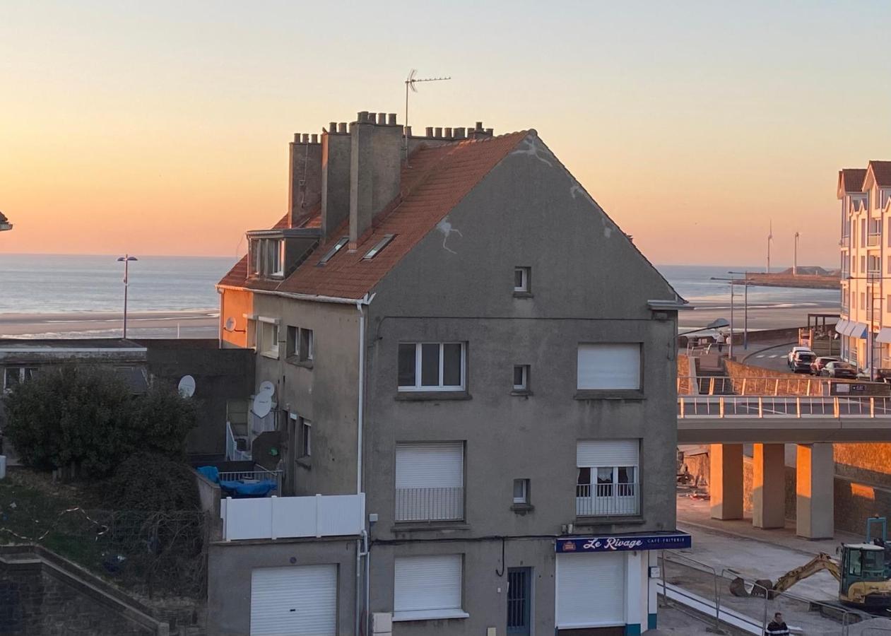 Fl'Heurt De Mer Appartement Au Pied De La Plage, Vue Mer Le Portel Esterno foto