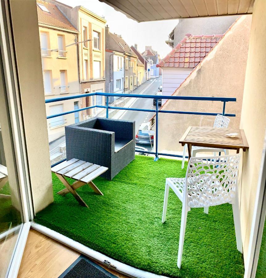 Fl'Heurt De Mer Appartement Au Pied De La Plage, Vue Mer Le Portel Esterno foto