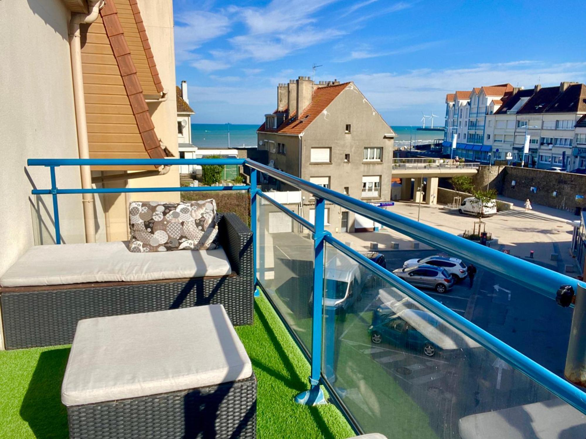 Fl'Heurt De Mer Appartement Au Pied De La Plage, Vue Mer Le Portel Esterno foto